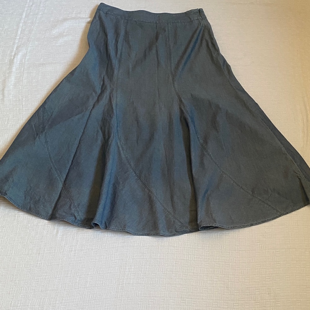 CHARTER CLUB  A-Line Skirt in Blue